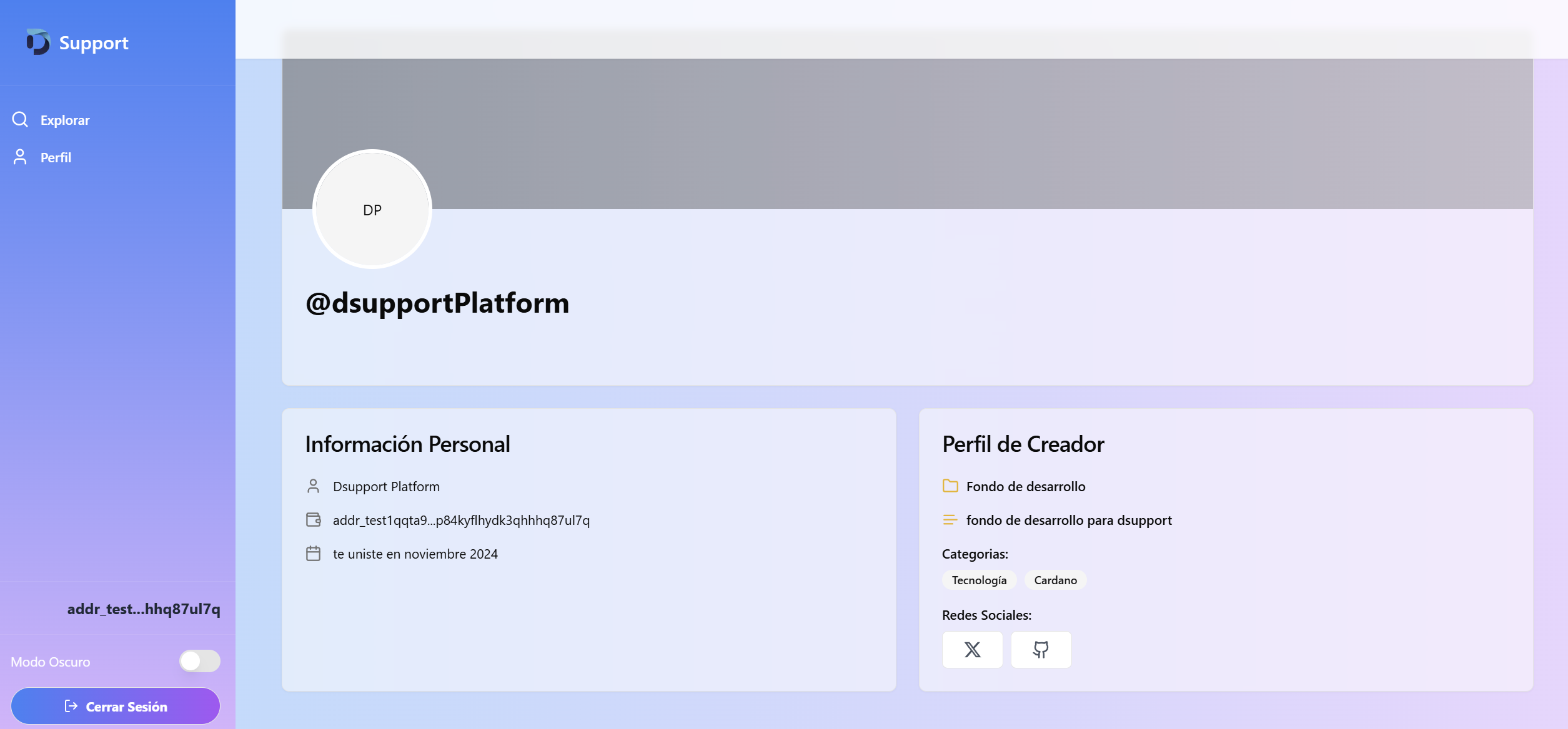 How to create your creator profile